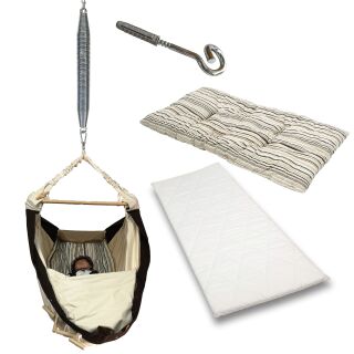 Federwiege Amazonas Kangoo MAXI plus cacao